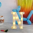 thumbnail image 5 of LED Alphabet Letter Lights for Parties, KT Board Digital Scene Decoration Props, Illuminated Decorative Letters for Birthdays, Weddings, and Kids’ Rooms, Customizable Names and Words, 5 of 6