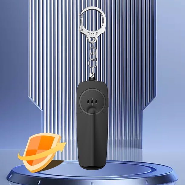 El nuevo llavero con linterna y alarma para exteriores, fácil de usar y transportar, pequeño y elegante.