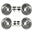 thumbnail image 1 of CMX Front Rear Disc Brake Rotors and Ceramic Pads Kit for Car BMW 528i xDrive Without Performance Brakes with 330mm Diameter Rotor K8C-101279, 1 of 11