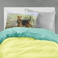 thumbnail image 2 of Airedale Terrier The Kings Country Fabric Standard Pillowcase, 2 of 2