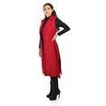 thumbnail image 2 of Chaleco largo con cinto Roman Fashion /Juvenil, 3018 (Rojo) rojo G, 2 of 5