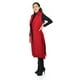 thumbnail image 2 of Chaleco largo con cinto Roman Fashion /Juvenil, 3018 (Rojo) rojo G, 2 of 5
