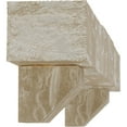 thumbnail image 4 of Ekena Millwork 4"H x 4"D x 72"W Pecky Cypress Faux Wood Fireplace Mantel Kit w/ Ashford Corbels, White Washed, 4 of 10