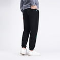 3260 trendy brand fat pants Autumn New knitted pants ankletied close