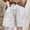 Beige, variant on Womens Wide Leg Shorts Summer Plus Size Casual Loose Pleated Elastic High Waisted Bermuda Shorts Pink XL(XL)