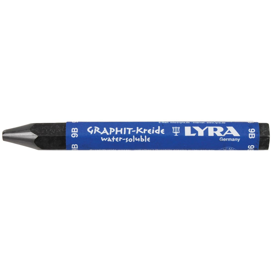 non solubles Assortis/soluble dans leau set of 24 noir Lyra Crayons de graphite dureté 6B
