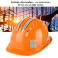 thumbnail image 3 of Protective Helmet, Stable  Compact Safer Short Brim Design Fashionable Safety Helmet, for Welder Repairer Worker Electrician, 3 of 7