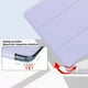 thumbnail image 5 of Funda Protectora Transparente Smart Cover para Samsung Galaxy Tab A9 (8.7 Pulgadas) - Estuche Carcasa Rígida Antigolpes y Cubierta Color Lila., 5 of 5