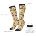 thumbnail image 5 of Picia Women Crew Soft Moisture-wicking Socks Wild West Cowboy Pattern Design Cotton Socks, One Size fit All, 5 of 9