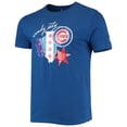 thumbnail image 2 of Men's New Era Royal Chicago Cubs City Cluster T-Shirt, 2 of 3