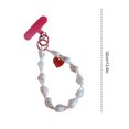 thumbnail image 3 of Pearl Phone Lanyard - Adjustable, Crossbody, for Phones/Keys/Wallet, Fashion Accessory, 3 of 6
