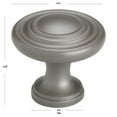 thumbnail image 4 of GlideRite 1-1/4 in. Classic Round Cabinet Knob, Graphite Gray - 5415-GPH, 1 Pack, 4 of 4
