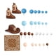 thumbnail image 5 of 31 piezas de decoraciones para pastel de vaquero, sombrero, bota, bufanda, bola, arcilla suave, espuma diseñada marrón, 5 of 9