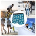 thumbnail image 4 of Balery Sea Turtle Calzoncillos bóxer para hombre, ropa interior de algodón suave y transpirable con cinturilla de nailon-Small, 4 of 5