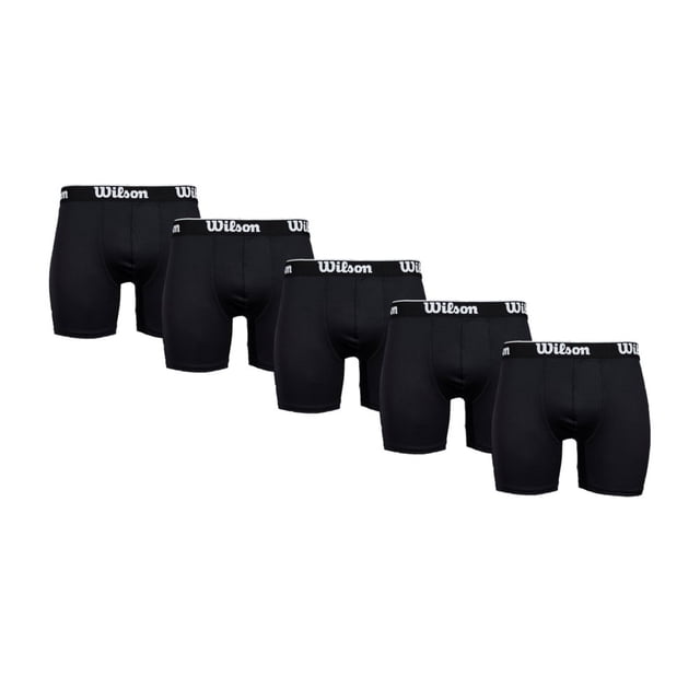 Boxer Wilson para Hombre Motion Core Color Negro 5 Piezas Talla G