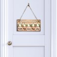 thumbnail image 4 of Today I Choose Faith Hope Love Peace Joy 5x10 Hanging Plus Wall or Door Sign | Home Decor, 4 of 7