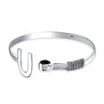 thumbnail image 3 of Bling Jewelry Womens Good Luck Horseshoe Bangle Bracelet Sterling Silver Gift, 3 of 5