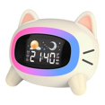 thumbnail image 1 of Kids Alarm Clock Cute Wake Alarm Clock For Kids Sleep Training Clock With Night Light And Sleep Sound Machine For Toddlers, 1 of 12