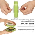 thumbnail image 5 of 4 Piece Avocado Saver and Fruit Storage Containers for Fridge - Reusable Silicone Food Storage Pods for Vegetables, Onions, Tomatoes - Airtight Fresh Keepers, BPA Free, 5 of 6