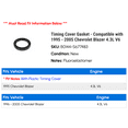 thumbnail image 2 of Timing Cover Gasket - Compatible with 1995 - 2005 Chevy Blazer 4.3L V6 1996 1997 1998 1999 2000 2001 2002 2003 2004, 2 of 2