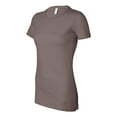 thumbnail image 2 of Bella + Canvas Ladies The Favorite T-Shirt - Pebble Brown - S - (Style # 6004 - Original Label), 2 of 5