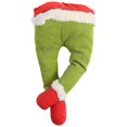 thumbnail image 3 of Leg Shape Christmas Festive Decoration For Friends Family 15.7×7.9×1in Decor 1 Set, 3 of 4