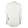 thumbnail image 2 of Men's Stretch Slim Fit Long Sleeve Shirt Wht XL, 2 of 3