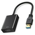 thumbnail image 3 of Adaptateur USB3.0 vers HD, Transfert Rapide 5Gbps, Résolution 1920x1080, Compatible avec Win 7, 8, 10, OS X, pour Moniteurs PC, TVs, Projecteurs, 3 of 8