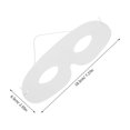 thumbnail image 3 of ColoMX 20pcs Mascaras de ojo de papel blanco Máscaras de mascarada de máscaras en blanco Decorar una máscara de arte en blanco de bricolaje para la fiesta de Halloween de cosplay, 3 of 8