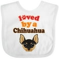 thumbnail image 3 of Inktastic Chihuahua Dog Gift Idea Boys or Girls Baby Bib, 3 of 4