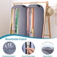 thumbnail image 3 of Bolsa de Ropa Transparente Lateral Larga Xihbxyly 2 piezas, 3 of 7