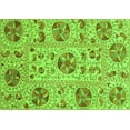 thumbnail image 1 of Ahgly Company Indoor Rectangle Oriental Green Modern Area Rugs, 7' x 10', 1 of 4