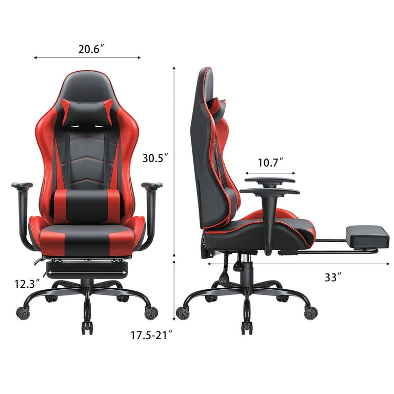 Homall gaming chair red new arrivals
