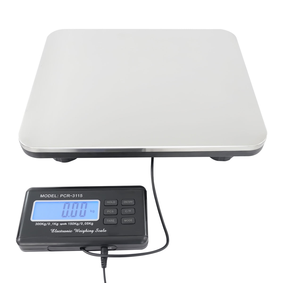 TOOL1SHOoo 660 LBs Digital Livestock Scale Animal Platform Scale , 14*12 inches Heavy Duty Electronic Pet Vet Weight Scale with LCD Screen Display