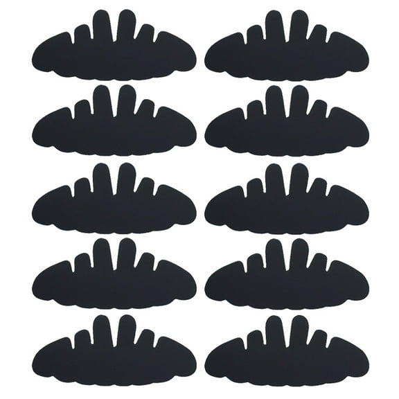 10 Pcs Hat Sweat Liner Shields Absorbing Pad Prevents Stains Protector Bands For Baseball Golf Cap Men Women