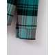 thumbnail image 5 of Blusa de manga larga con capucha para hombre, estilo informal, a cuadros, con botones y capucha, de poliéster, 5 of 7