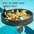thumbnail image 6 of Glory Patio Large Round Serving Tray for Pool Floats, Sandbars, Spas, Parties, 6 of 7