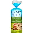 thumbnail image 1 of Quaker Crispy Minis galettes de riz brun saveur Pommes et cannelle, 1 of 9