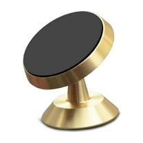 1-Pack Universal Magnetic Car Mount Stand – Foldable 360° Rotating Dashboard Phone Holder for Hands-Free NavigationTIKA