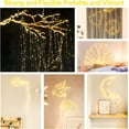 thumbnail image 4 of 12 Pack 7FT 20LED Fairy Lights Battery Operated, Waterproof Christmas String Lights, Battery Twinkle Lights for Bedroom Christmas Tree Decorations (Warm White), 4 of 8