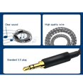 thumbnail image 3 of Earphone Cable 1.2m Silver Plated Copper 3.5mm Stereo Plug Earbuds Replacement Cable for IE100 Pro IE400 Pro IE500 Pro, 3 of 4