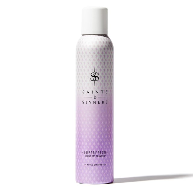 Saints & Sinners Shampoing Sec Divin Superfresh Primé et Nettoyant Rafraîchissant pour Tous les Types de Cheveux