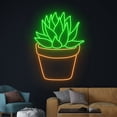 thumbnail image 3 of Handmadetneonsign Stone Lotus Flower Neon Light, Tropical Leaf Led Light, Stone Lotus Flower Neon, 3 of 5