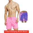 thumbnail image 3 of Hombres Natación Troncos Pantalones Cortos Pantalones Tabla Casual Surf Natación Traje De Baño De Secado Rápido Verano, 3 of 6