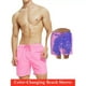 thumbnail image 3 of Hombres Natación Troncos Pantalones Cortos Pantalones Tabla Casual Surf Natación Traje De Baño De Secado Rápido Verano, 3 of 6