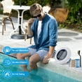 thumbnail image 3 of IVY&LANE Solar Pool Cleaner, Floating Water Cleaner and Purifier, Copper for Pool 35,000 Gallons, Large Solar Panel & 2 Sets of Fittings, Floating Water Cleaner for Above Ground Pool & Inground Pool, 3 of 8