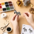 thumbnail image 7 of Animal Beading Kit for Adults, 3D Animal Bead Craft Set with Colorful Beads and Easy Instructions, DIY Handmade Art Project for Craft Fans Zoo -4pcs, 7 of 7