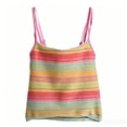 thumbnail image 2 of SPOORYYO Colorful Seamless Ribbed Tank Top for Women Casual Summer Fashion Shirt, 2 of 9