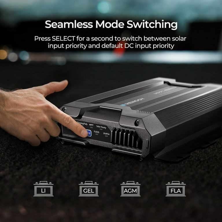 Renogy 40A DC-DC Battery Charger with MPPT - Walmart.com