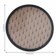thumbnail image 2 of 16" Round Picture Frame, MDF Wall Mount Black Border Large Poster Frame, 2 of 7